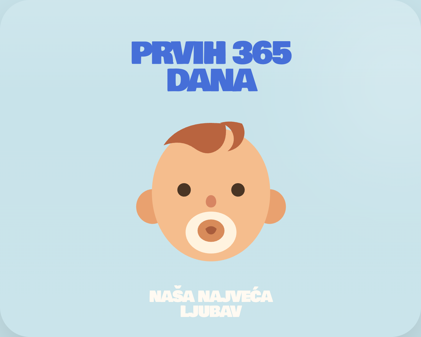 Naslovna stranica albuma 'Prvih 365 dana'